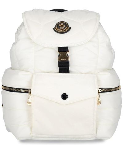 Moncler "astro" Backpack - White