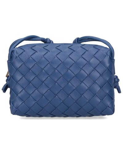 Bottega Veneta Mini Bag Intrecciato - Blue