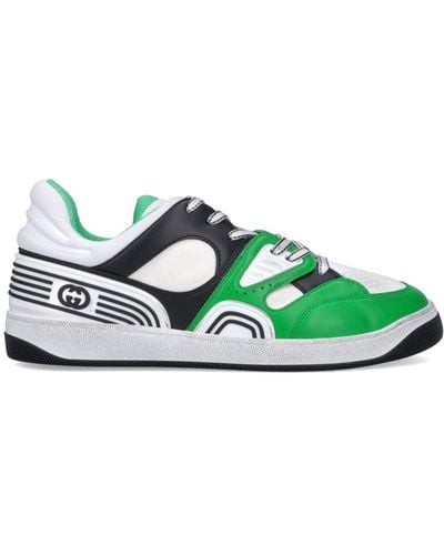 Gucci 'basket' Trainers - Green