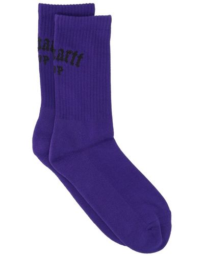 Carhartt "onyx" Socks - Purple