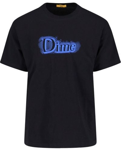 Dime T-Shirt Logo - Nero