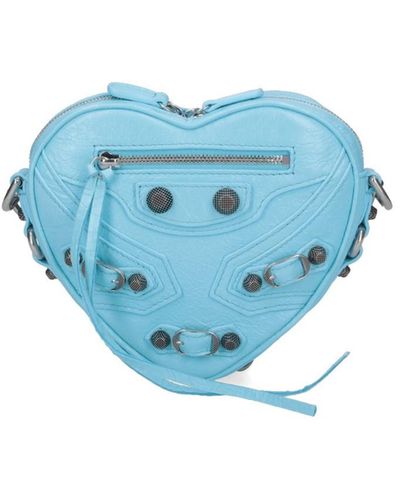 Balenciaga Mini Bag "le Cagole Heart" - Blue