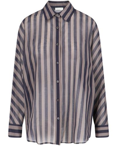 Dries Van Noten Striped Shirt - Gray