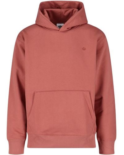 adidas Logo Hooded Sweatshirt - Pink