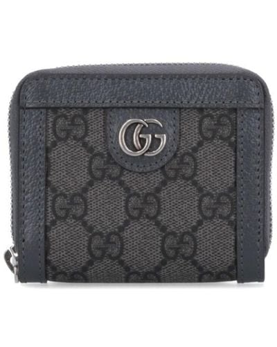 Gucci "ophidia Gg" Logo Wallet - Black