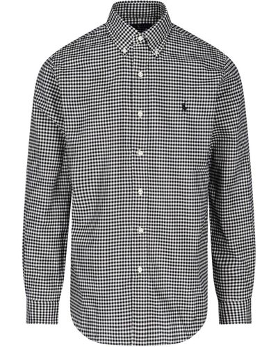 Polo Ralph Lauren 'oxford' Sports Shirt - Gray