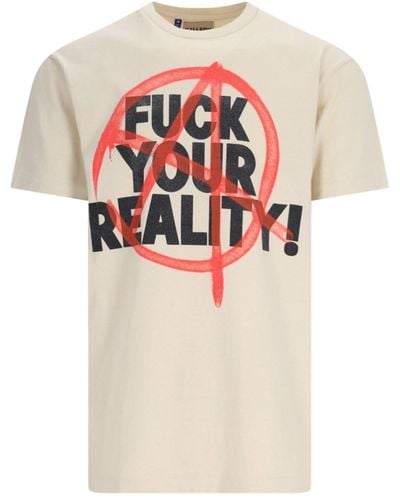 GALLERY DEPT. 'fuck Your Reality' T-shirt - White