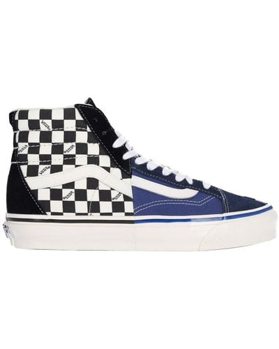 Vans Sneakers Premium "Clash The Wall" - Blu