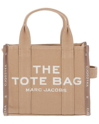 Marc Jacobs "the Mini Jacquard Tote" Bag - Natural