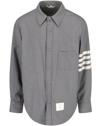 Thom Browne Shirts - Gray