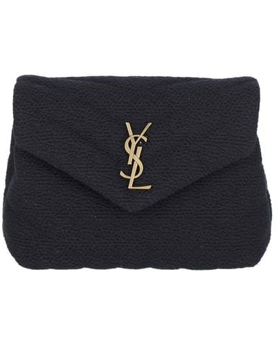 Saint Laurent Borsa Mini "Loulou" - Nero