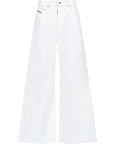 DIESEL Palazzo Jeans - White