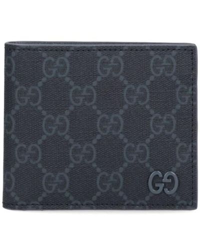 Gucci Bi-fold Wallet "Gg" - Blue