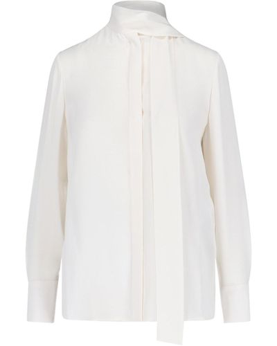 Valentino 'lavallière' Shirt - White