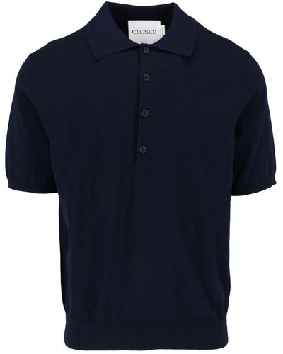 Closed Cotton Polo Shirt - Blue