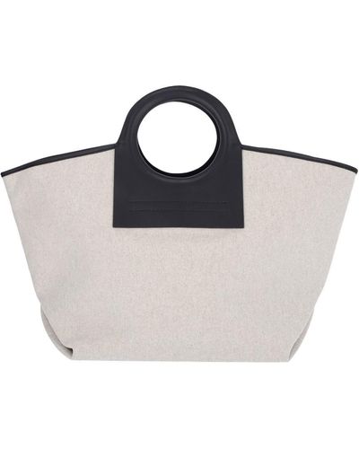 Hereu Borsa Tote "Cala" - Blu