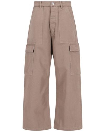 Rick Owens Cargo Trousers - Natural