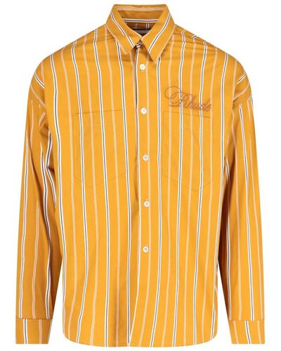 Rhude Logo Shirt - Yellow