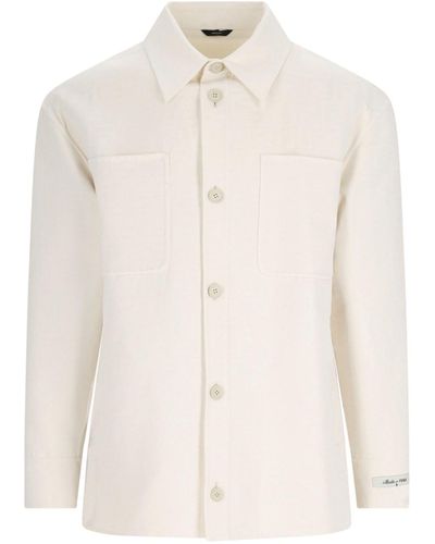 Fendi 'go-to' Shirt Jacket - White