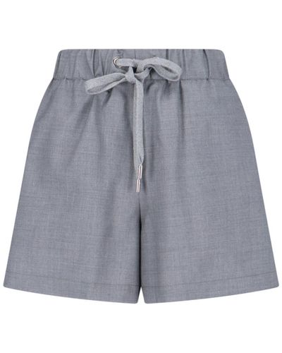 Sa Su Phi Track Shorts - Grey