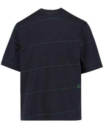 Burberry Logo T-shirt - Blue