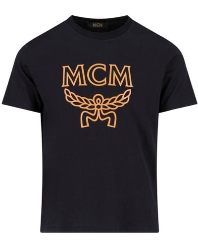 MCM T-Shirt Logo - Nero