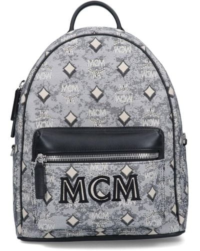 MCM 'visetos' Backpack - Grey