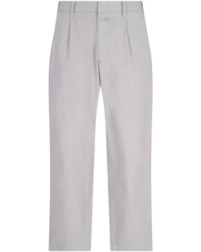 Closed 'blomberg Wide' Trousers - Grey