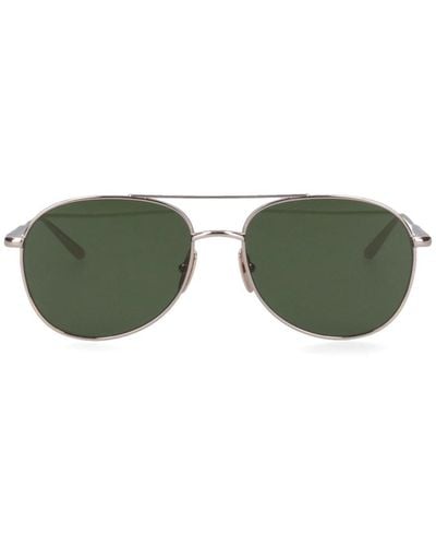 Chimi 'pilot' Sunglasses - Green