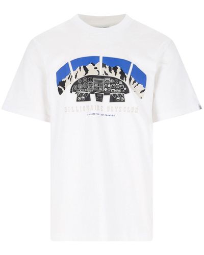 BBCICECREAM T-Shirt Stampa - Blu