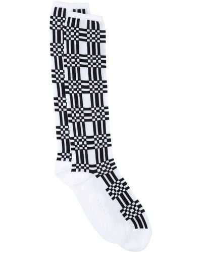 Marni Picture Detail Socks - Black