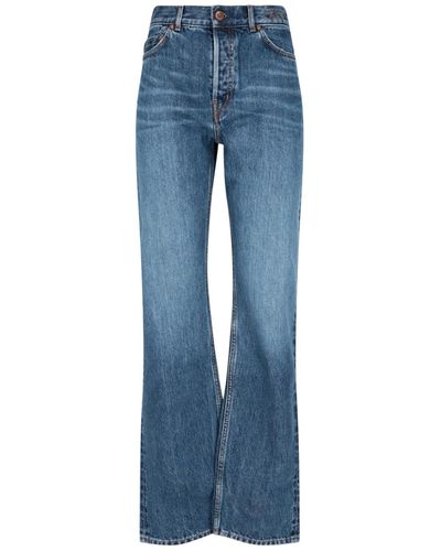 Chloé Wide-bottom Jeans - Blue