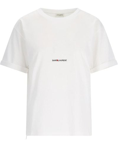 Saint Laurent 'boyfriend' T-shirt - White
