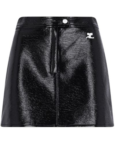 Courreges Mini Skirt "reedition" - Black