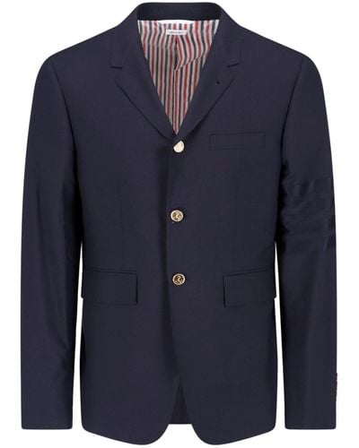 Thom Browne Jackets And Vests - Blue