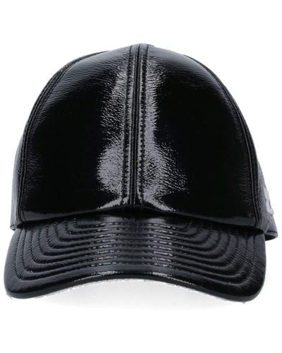 Courreges Cappello Baseball "Vynil Reedition" - Nero