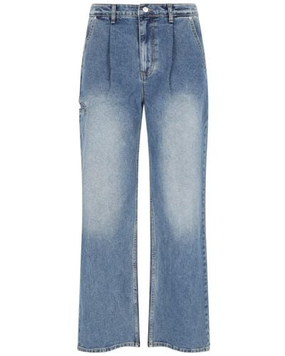 DUNST Wide Jeans - Blue