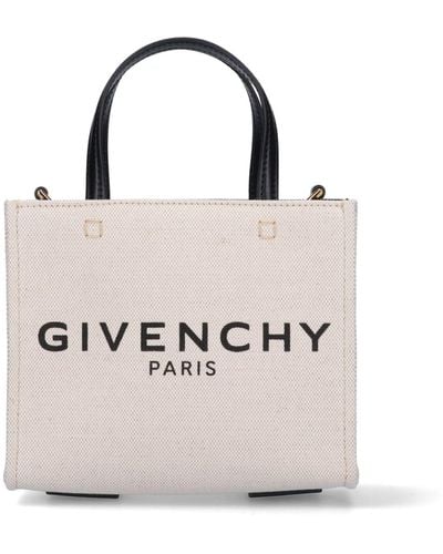Givenchy 'g' Mini Tote Bag - White