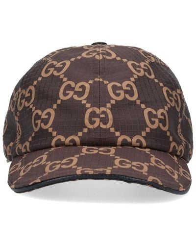 Gucci GG Ripstop Baseball Hat - Brown