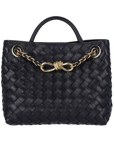 Bottega Veneta Borsa Mano Piccola "Andiamo" - Nero