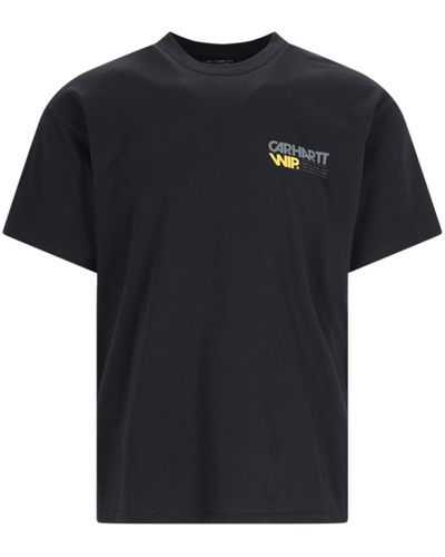 Carhartt 'contact Sheet' T-shirt - Black