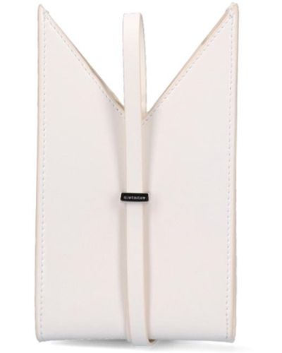 Givenchy "cut Out" Iphone Pouch - White