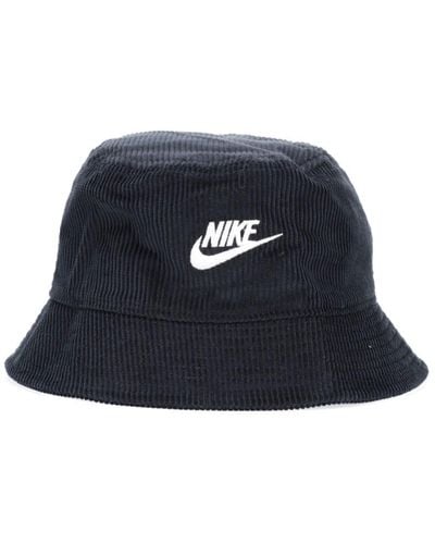 Nike Cappello Bucket Logo - Blu