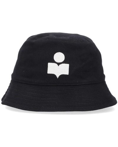 Isabel Marant Cappello Bucket Logo - Nero