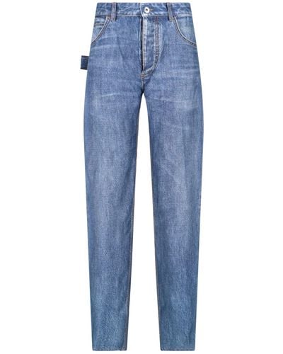 Bottega Veneta Straight Jeans - Blue