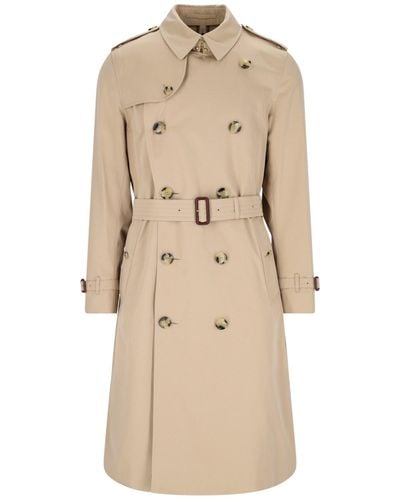 Burberry Heritage Kensington Trench - Natural