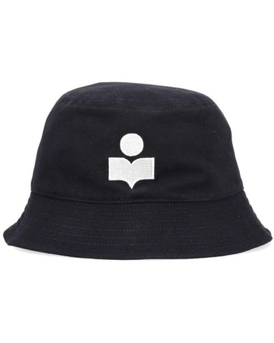Isabel Marant Logo Bucket Hat - Blue