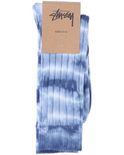 Stussy 'dyed' Socks - Blue