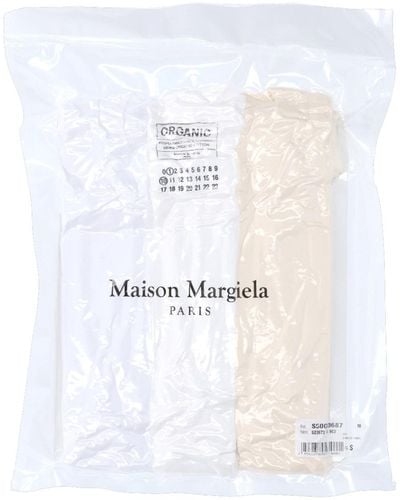 Maison Margiela Set T-Shirt Basic - Bianco