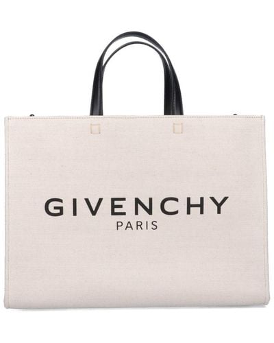 Givenchy Medium Tote Bag 'g' - Natural